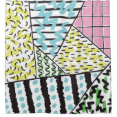 Abstrakter Hintergrund 3 Duschvorhang (Vorderseite)