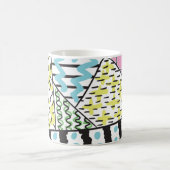 Abstrakter Hintergrund 3 Kaffeetasse (Mittel)