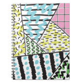 Abstrakter Hintergrund 3 Notizblock (Vorderseite)