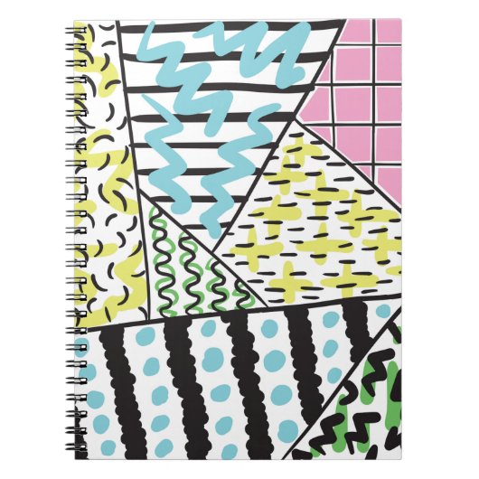 Abstrakter Hintergrund 3 Notizblock (Vorderseite)