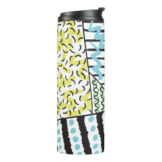 Abstrakter Hintergrund 3 Thermosbecher (Nach links gedreht)