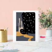 Abstrakter Hintergrund Acrylschild (Hochzeit)