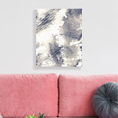 Abstrakter Hintergrund. Aquarell, Tinte Leinwanddruck (Insitu (Wohnzimmer))
