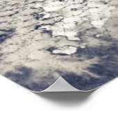 Abstrakter Hintergrund. Aquarell, Tinte Poster (Ecke)