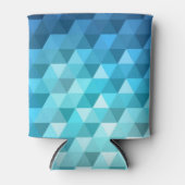 Abstrakter Hintergrund aus Mosaikmuster Dosenkühler (Vorderseite)