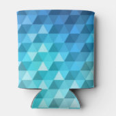 Abstrakter Hintergrund aus Mosaikmuster Dosenkühler (Rückseite)