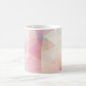 abstrakter Hintergrund bestehend aus trianglesback Kaffeetasse (Mittel)