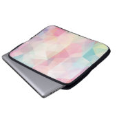 abstrakter Hintergrund bestehend aus trianglesback Laptopschutzhülle (Vorne Knopf)