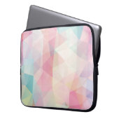 abstrakter Hintergrund bestehend aus trianglesback Laptopschutzhülle (Vorderseite Links)