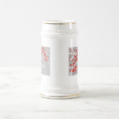 Abstrakter Hintergrund Bierglas (Mittel)