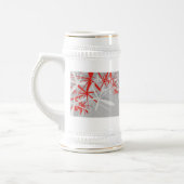 Abstrakter Hintergrund Bierglas (Links)