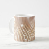 Abstrakter Hintergrund. brauner Hintergrund mit We Kaffeetasse (Vorderseite Links)