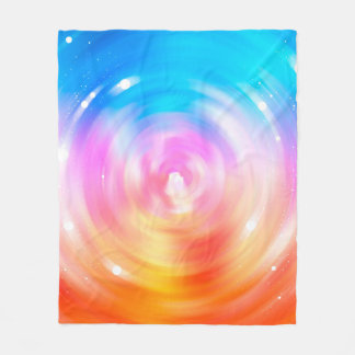 abstrakter Hintergrund. brillanter Kreise Hintergr Fleecedecke