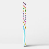 Abstrakter Hintergrund der bunten Spirale Case-Mate iPhone Hülle (Rückseite / Links)