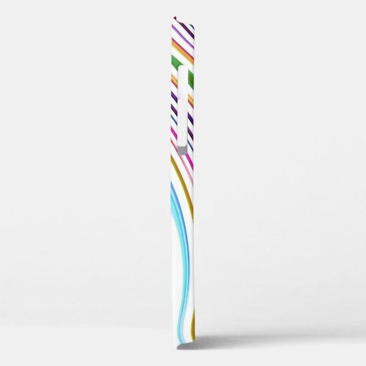 Abstrakter Hintergrund der bunten Spirale Case-Mate iPhone Hülle (Rückseite / Links)