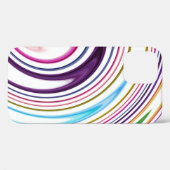 Abstrakter Hintergrund der bunten Spirale Case-Mate iPhone Hülle (Rückseite (Horizontal))