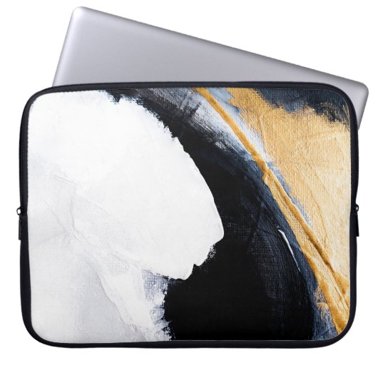 Abstrakter Hintergrund der Ölstruktur. Abstraktes  Laptopschutzhülle (Vorderseite)