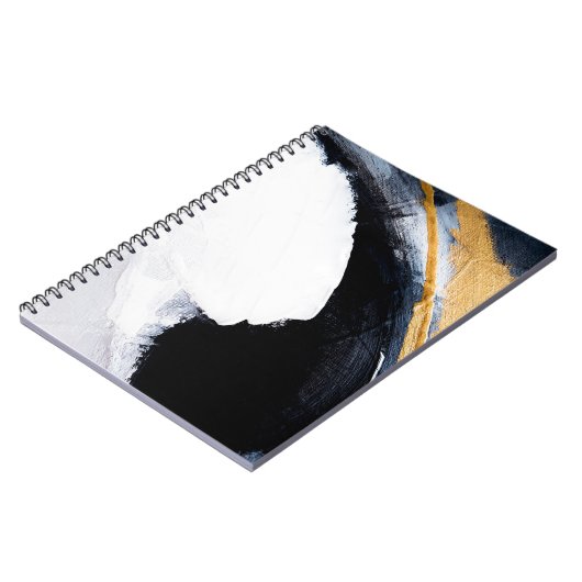 Abstrakter Hintergrund der Ölstruktur. Abstraktes Notizblock (Linke Seite)