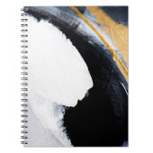 Abstrakter Hintergrund der Ölstruktur. Abstraktes  Notizblock (Vorderseite)