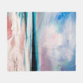 Abstrakter Hintergrund der Ölstruktur. Farbe auf d Fleecedecke (Vorderseite (Horizontal))
