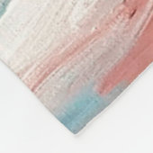 Abstrakter Hintergrund der Ölstruktur. Farbe auf d Fleecedecke (Ecke)