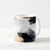 Abstrakter Hintergrund der Ölstruktur. Farbe auf d Kaffeetasse (VorderseiteRechts)