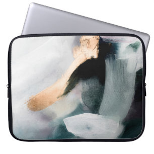 Abstrakter Hintergrund der Ölstruktur. Farbe auf d Laptopschutzhülle