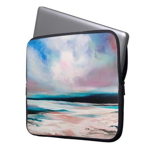 Abstrakter Hintergrund der Ölstruktur. Farbe auf d Laptopschutzhülle (Vorderseite Links)