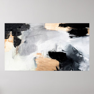 Abstrakter Hintergrund der Ölstruktur. Farbe auf d Poster