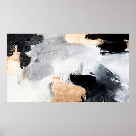 Abstrakter Hintergrund der Ölstruktur. Farbe auf d Poster (Vorne)