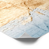 Abstrakter Hintergrund der Ölstruktur. Farbe auf d Poster (Ecke)