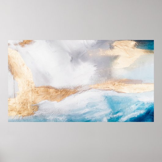 Abstrakter Hintergrund der Ölstruktur. Farbe auf d Poster (Vorne)
