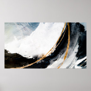 Abstrakter Hintergrund der Ölstruktur. Farbe auf d Poster