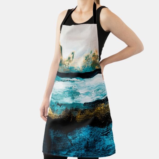 Abstrakter Hintergrund der Ölstruktur. Farbe auf d Schürze (InSitu)