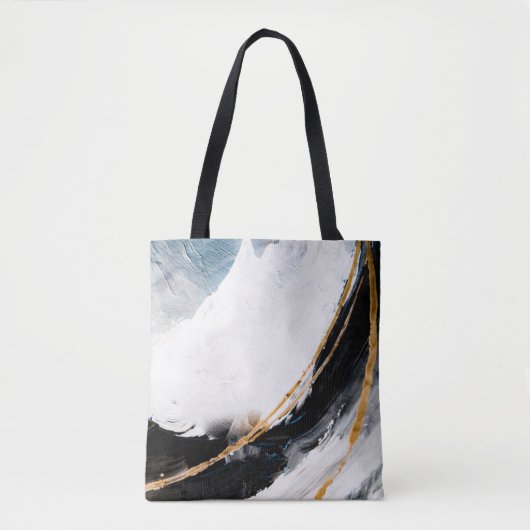 Abstrakter Hintergrund der Ölstruktur. Farbe auf d Tasche (Vorderseite)