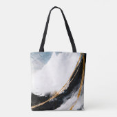 Abstrakter Hintergrund der Ölstruktur. Farbe auf d Tasche (Rückseite)