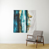 Abstrakter Hintergrund der Ölstruktur. Farbe auf d Wandteppich (Beispiel (Horizontal))