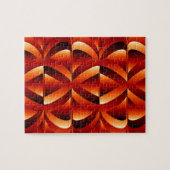 Abstrakter Hintergrund der optischen Illusion Puzzle (Horizontal)