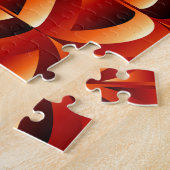 Abstrakter Hintergrund der optischen Illusion Puzzle (Seite)