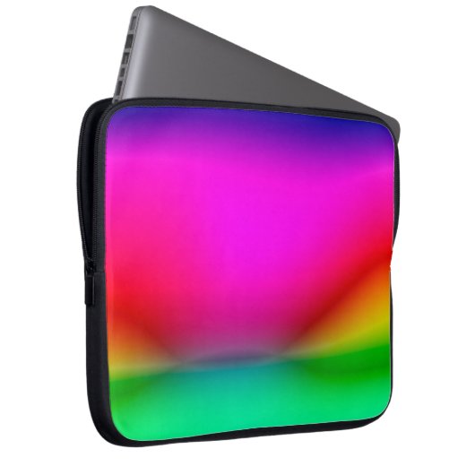 abstrakter Hintergrund der unscharfen Lichter, far Laptopschutzhülle (Vorne Rechts)