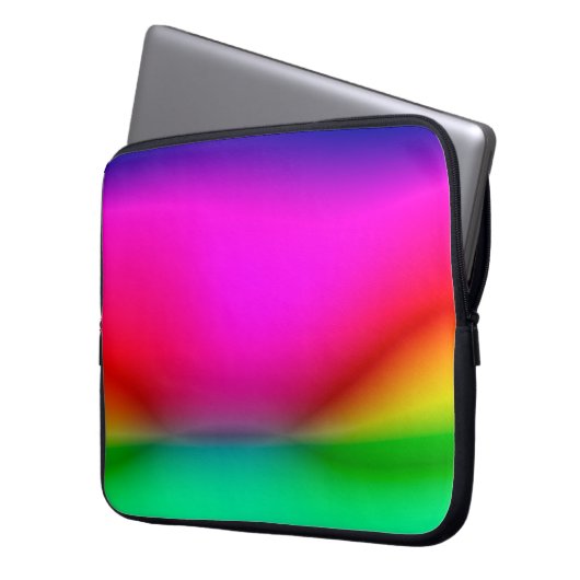 abstrakter Hintergrund der unscharfen Lichter, far Laptopschutzhülle (Vorderseite Links)