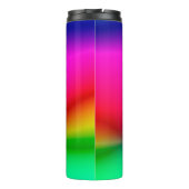 abstrakter Hintergrund der unscharfen Lichter, far Thermosbecher (Rückseite)