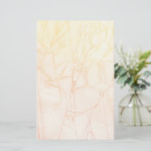 abstrakter Hintergrund des Watercolor Briefpapier (Stehend Vorderseite)