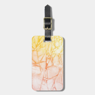 abstrakter Hintergrund des Watercolor Gepäckanhänger