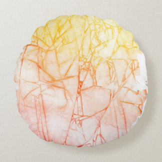abstrakter Hintergrund des Watercolor Rundes Kissen