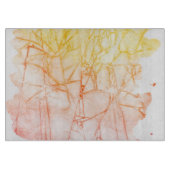 abstrakter Hintergrund des Watercolor Schneidebrett (Vorderseite)