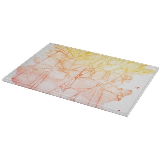 abstrakter Hintergrund des Watercolor Schneidebrett (Ecke)