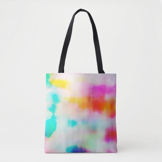 Abstrakter Hintergrund einer farbenfrohen Vintage- Tasche (Vorderseite)