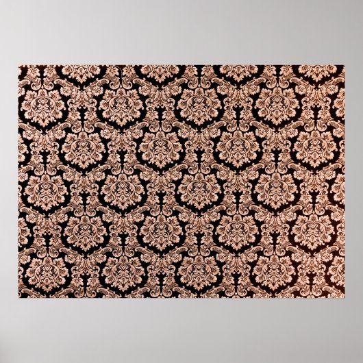 Abstrakter Hintergrund einer schweren, lila Brokat Poster (Vorne)