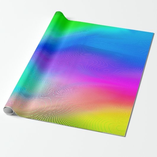 abstrakter Hintergrund, farbenfroh trendy p Geschenkpapier (Ungerollt)